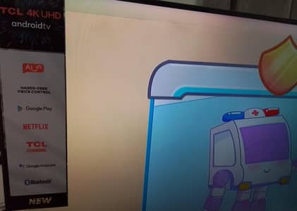 TCL android LED model 43P715 original remote and box