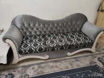velvet sofa set