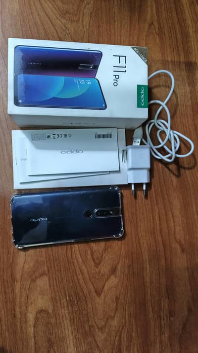 Oppo F11 pro 6/128 PTA APPROVED with charger and box
