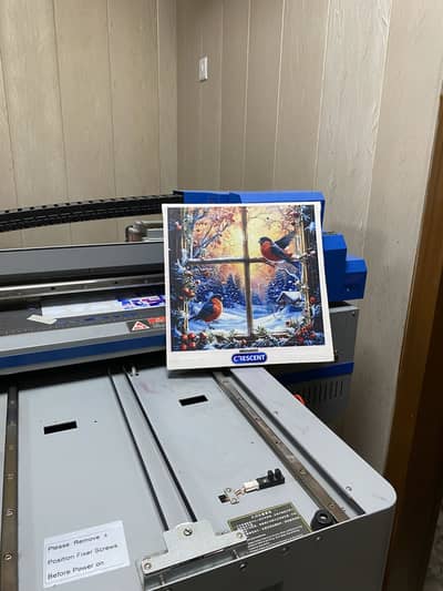 Uv Flatebed printing machine