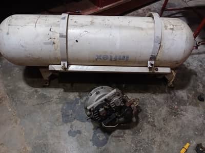 Inflex original CNG cylinder with complete kit available
