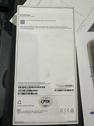 Iphone 16 pro max pta approved