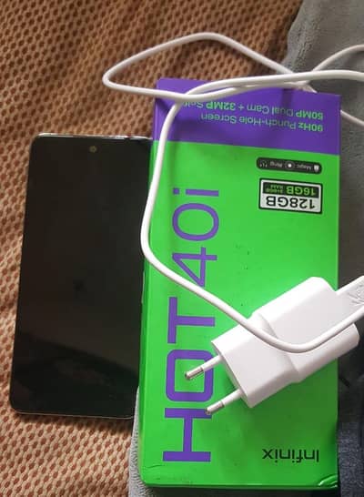 infinix hot 40i mbl 16/128 for sale no any fault bas scraches han