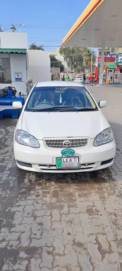 Toyota corola Xli convert GLi 2006 register 2007