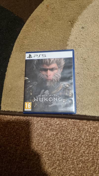 black myth wukong ps5 (mint condition)