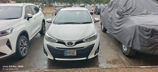 Toyota Yaris Sedan ATIV X 2022 – Fully Loaded, Mint Condition!