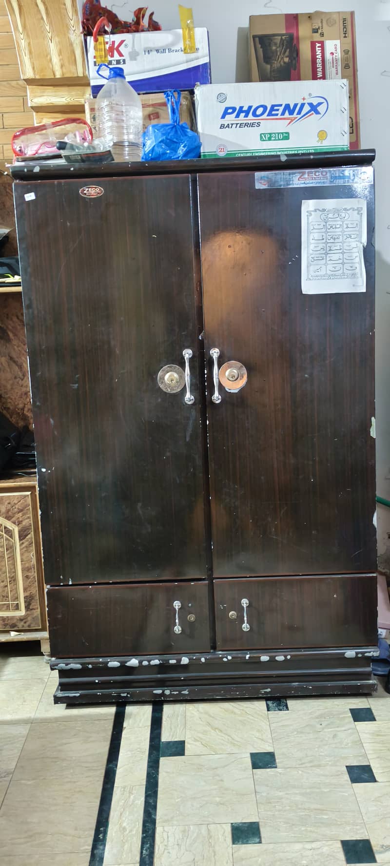 Solid Iron Safe Almari 0