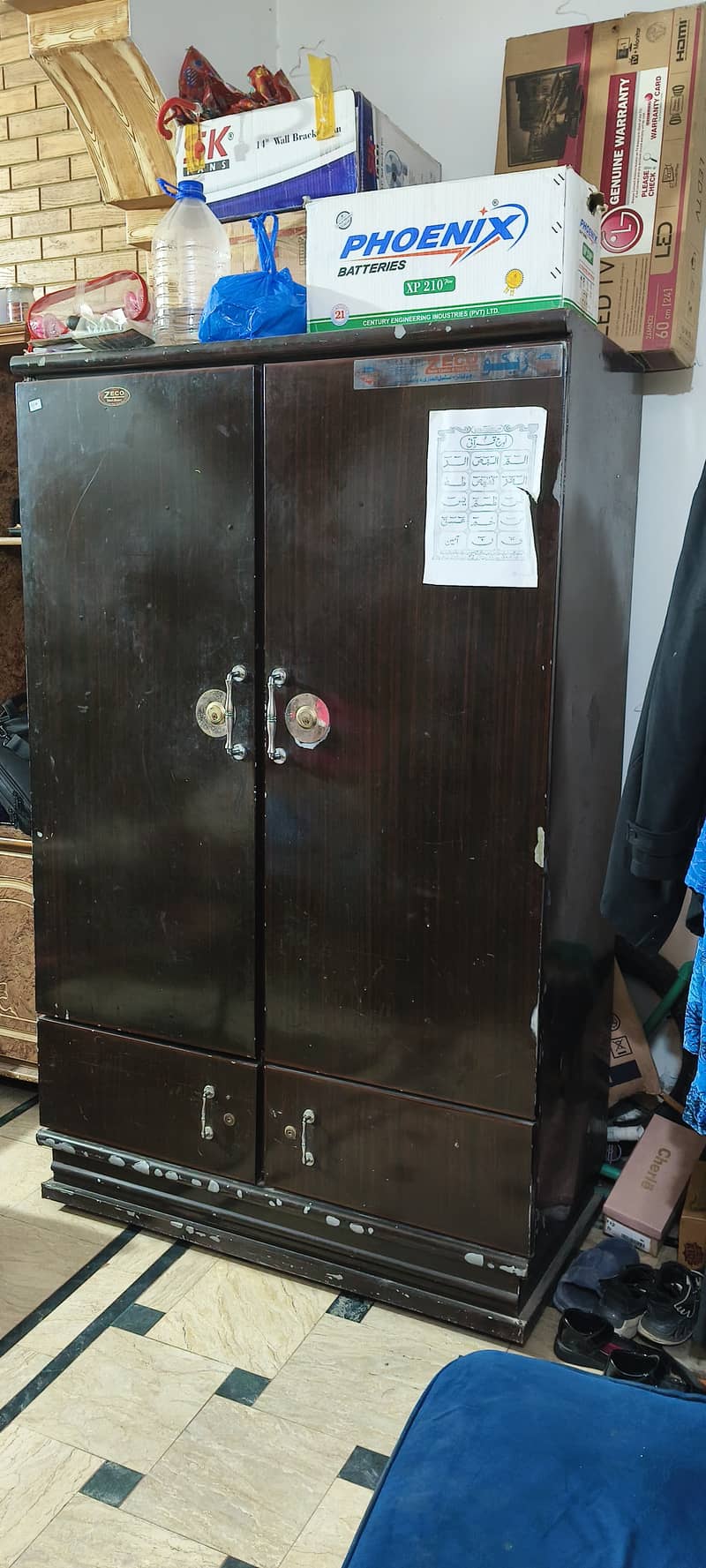 Solid Iron Safe Almari 1