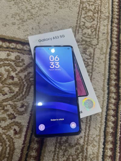 Awesome black Samsung A53 5G