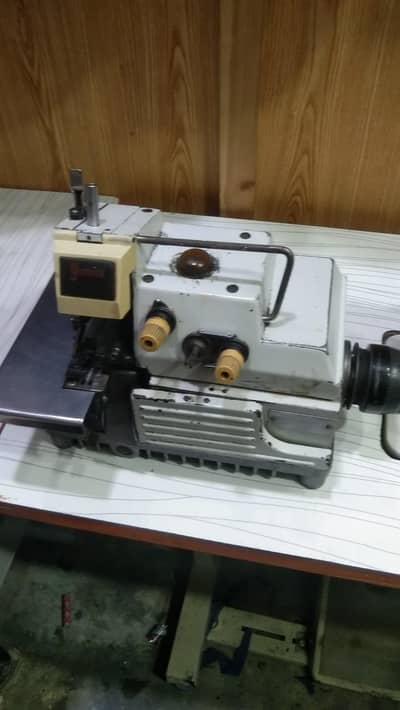 over lok mashine . table astend head .