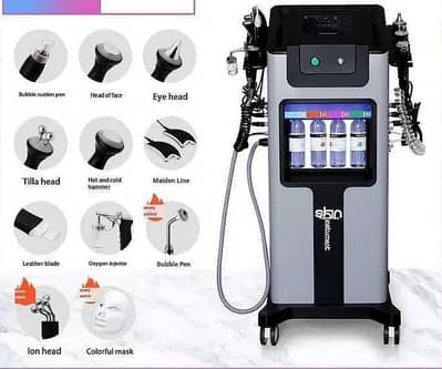 Fully Automatic hydra facial machine 11 in 1 - 100% Original Dual Pump