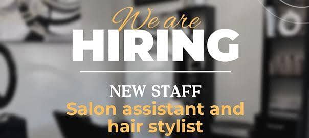 Spa Salon Job offer for female staff