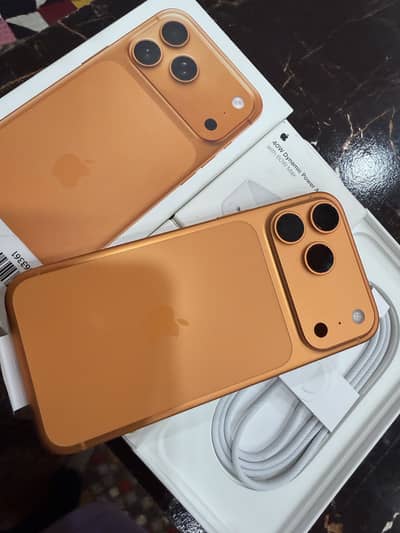 17 pro max , 256 GB , only 20 times charged