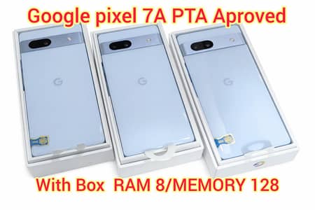 Google Pixel 7a PTA Aproved with box
