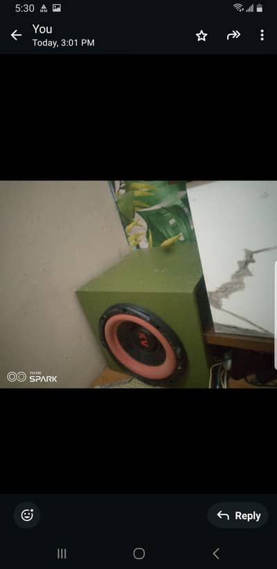 subwoofer with box 15 inch