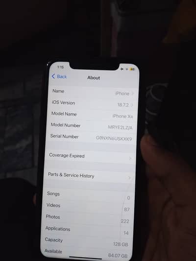 Jv 128 gb tottlay original 71% hilth exchange posible