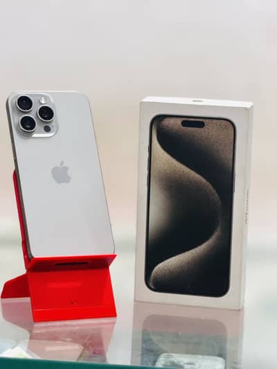 Iphone 15 pro max natural titanium pta approved