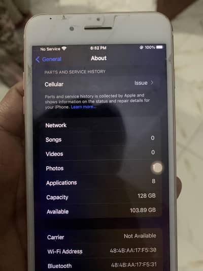 Iphone 7 plus 128 gb