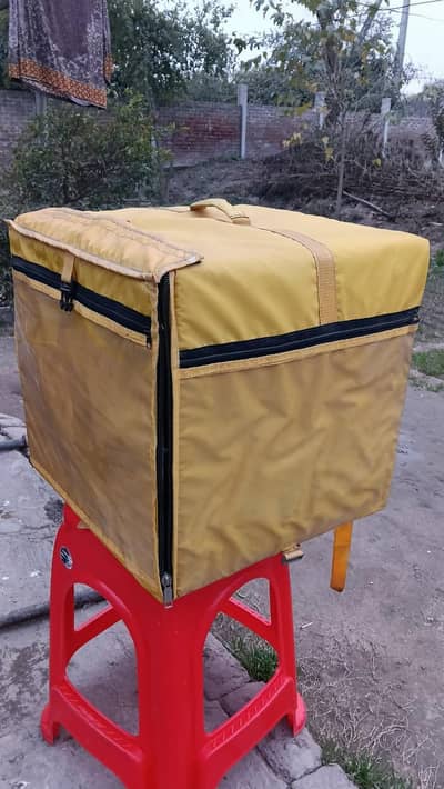 pizza delivery bag condition 10/10  use day 5