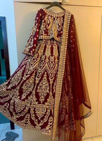 bridal lehanga choli.