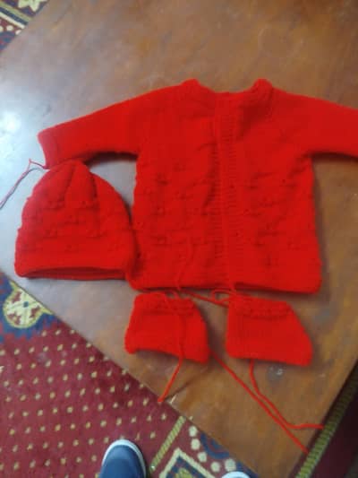 woolen baby set