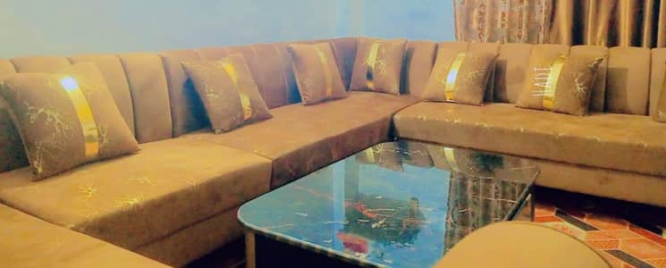 sofa 10 seater with fancy table  contact 03125255789