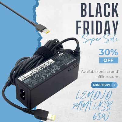 GENIUNE LENOVO (ADLX36NDT2A) LAPTOP CHARGER 12V-3A, 36W