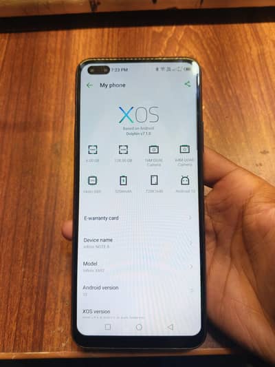 infinix Note 8 all ok 6 128