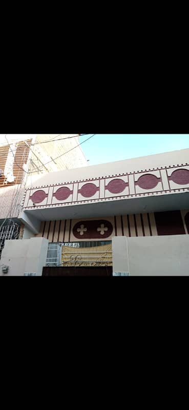 SECTOR-5-C/1 BEAUTIFUL GROUND PLUS ONE ROOM ON FIRST FLOOR*WEST OPEN* * NORTH KARACHI