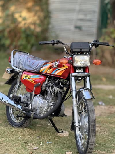 honda cg 125 25/26 Modal brand new 40 km open voucher new