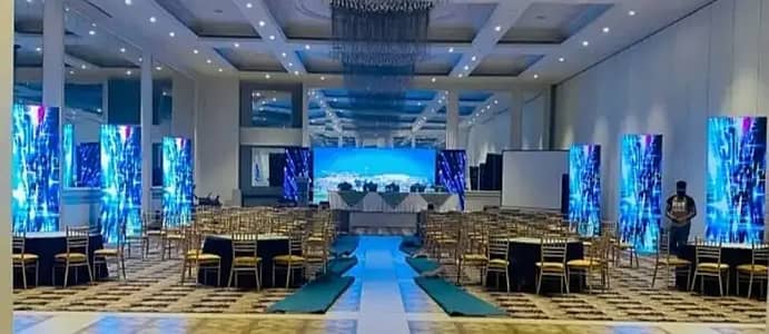 SMD screen #projector #truss #lighting decoration #DJ sound system