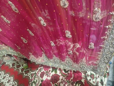 bridal lehnga one time used