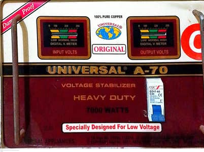 Universal A-70 Stabilizer 7000 Watts