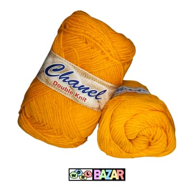 Chanel Double Knit Yarn - 100% Acrylic - Knitting and Crochet