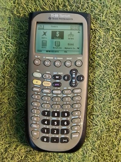 TEXAS INSTRUMENTS TI-89 TITANIUM PROGRAMMABLE GRAPHIC CALCULATOR GDC