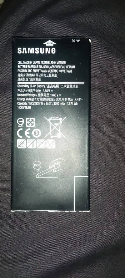 Samsung j6 plus battery