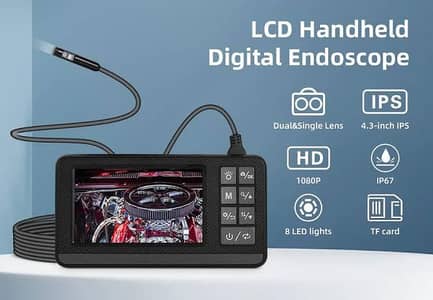 Endoscope Camera With Lcd