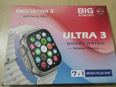 D60 Ultra 3 Smart Watch For Sale – Excellent Condition