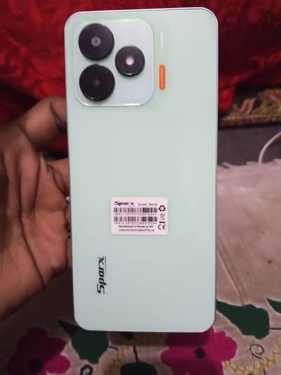 sparx new 8i full box 8 month warranty 4+64 exchange possible