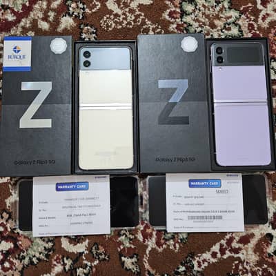 Galaxy Z FLIP3 5G 256GB Official PTA Approved with Box