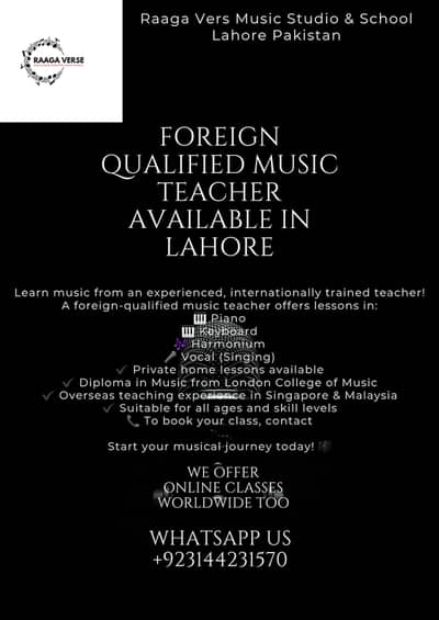 Foreign Qualified Piano,Keyboard,Vocal Teacher Available