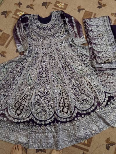 3 piece stitched Maxi