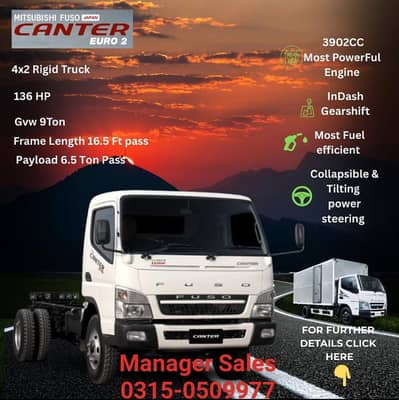 FUSO FOTTON JMC JAC AVAILABLE