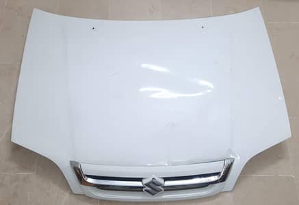 Cultus 2015 Model Slightly Damaged Genuine Bonnet White Color for Sale