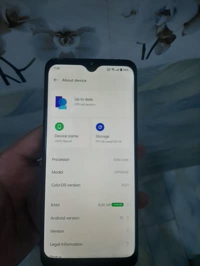 oppo reno 3 for sale read add kindly fixed price