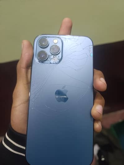 Iphone 12 pro Max 128Gb Jv Back damage ha Front Sheet change ha