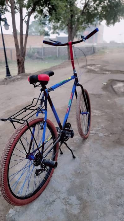 new condition bycycle. recently tayar ki hy