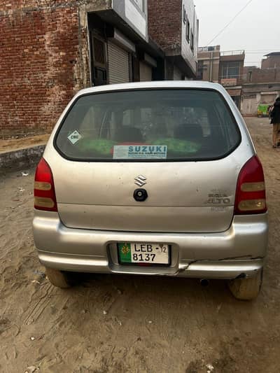 2012 model alto almost orignal type just some pice shower non accident