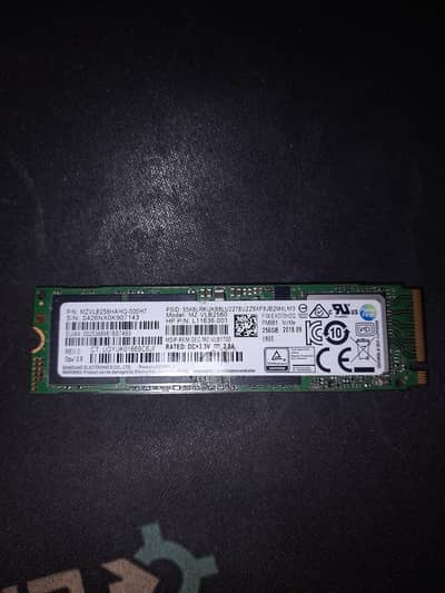 Nvme 256GB SSD