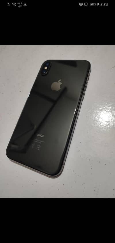 Iphone x (pta approved) with box (All ok)